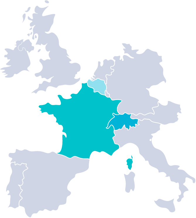 carte de l'europe claire